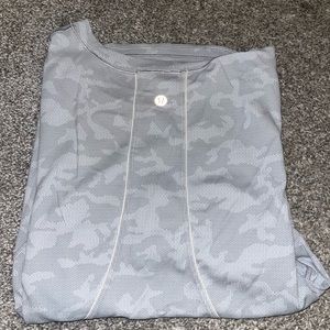 Lululemon Grey Camo T-Shirt